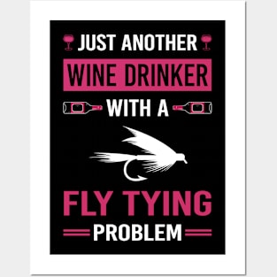 Wine Drinker Fly Tying Posters and Art